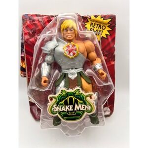 Mattel MOTU Origins Snake Armor He-Man Action Figure Snake Men HKM64 Retro Play